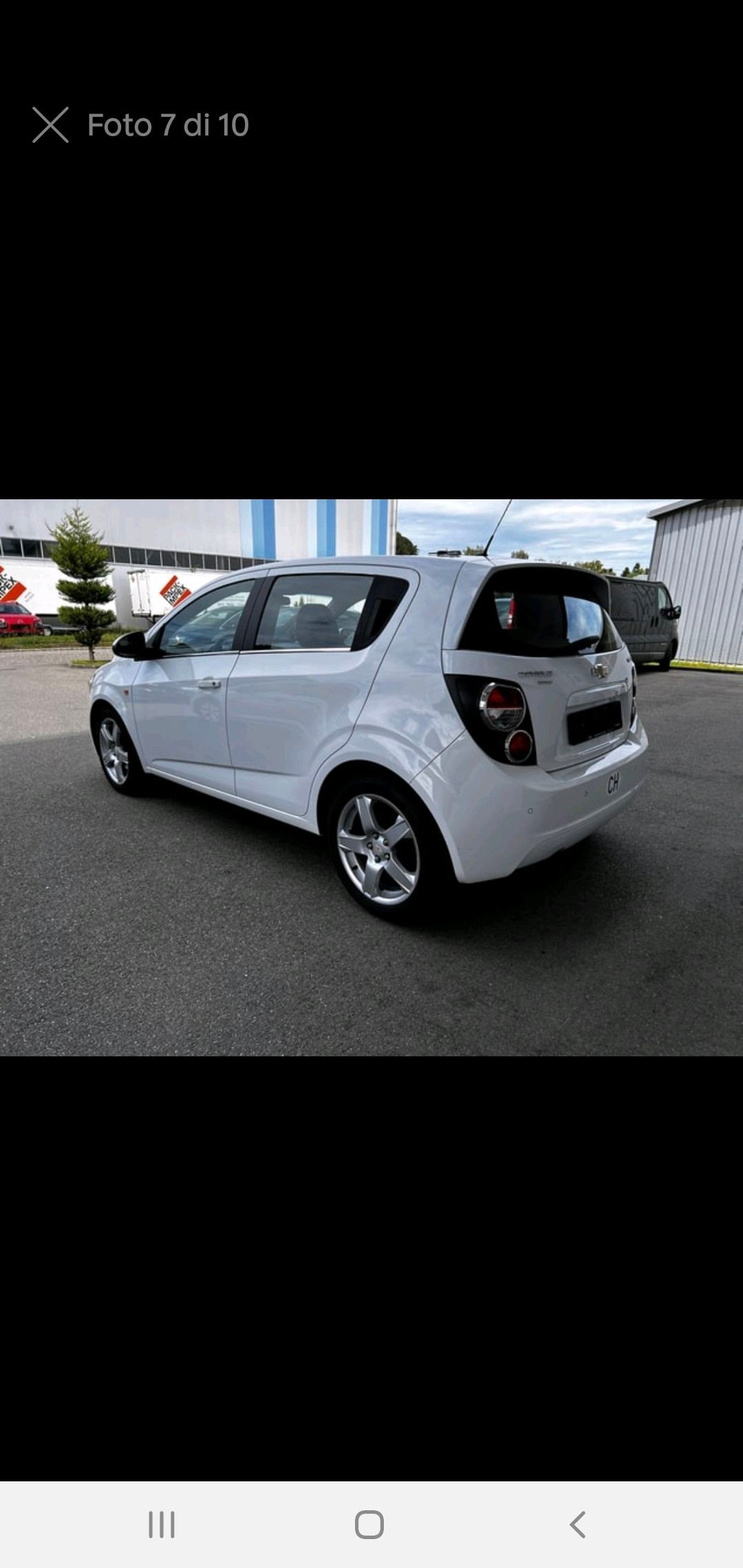Chevrolet Aveo - side view